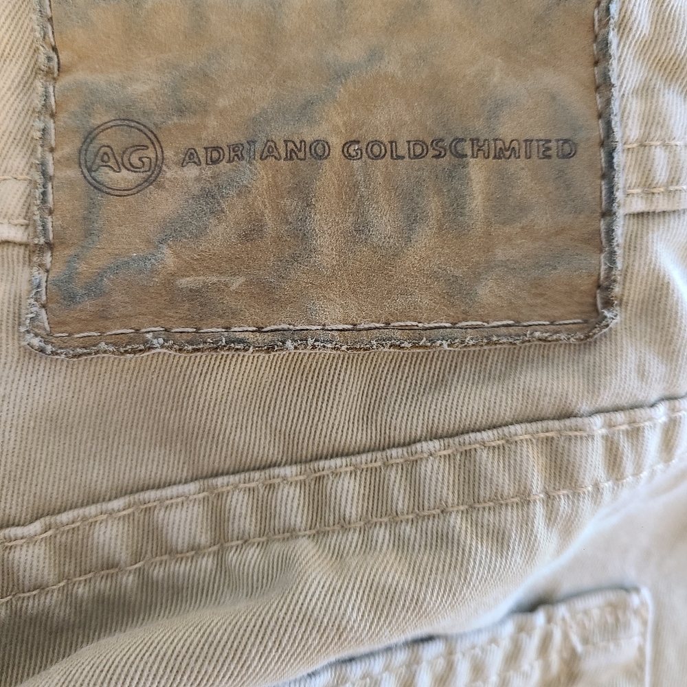 AG Adriano Goldschmied The Protégé Straight-Leg Pants in Cornsilk - Picture 9 of 12